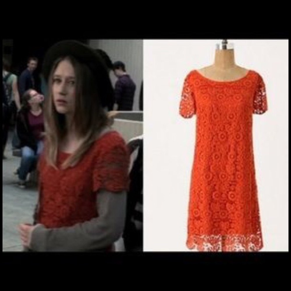Violet Harmon Anthro Moulinette Horkelia Lace Dres